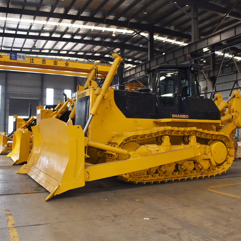 Full-box main frame structure of SD46 bulldozer for heavy-duty operations